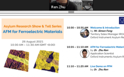 Asylum Show and Tell Series: AFM for Ferroelectric Materials and PFM