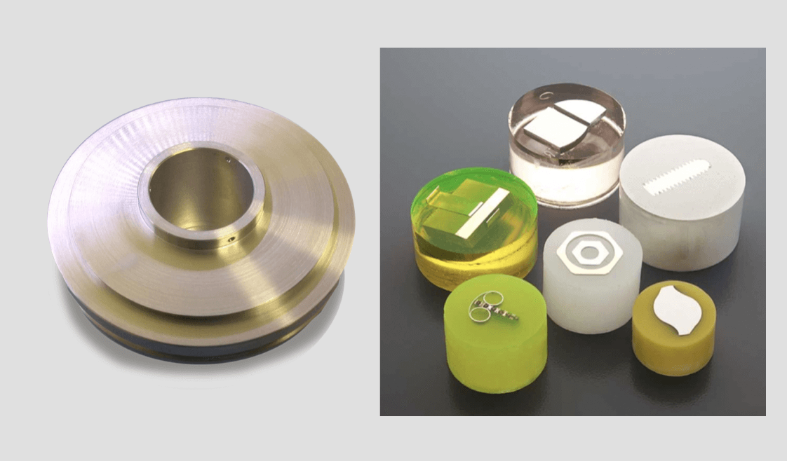 Metallurgical sample holder