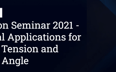 Attension Seminar 2021 – Practical Applications for Surface Tension and Contact Angle