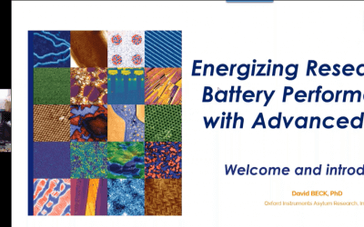 Asylum Research Webinar: Energizing Research in Battery Performance