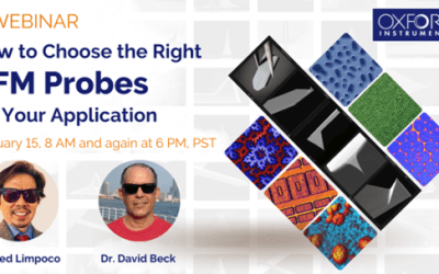 Asylum Research Webinar: How to Choose the Right AFM Probes for Your Application