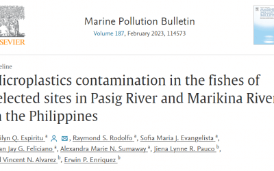 A publication from Ateneo de Manila University on Microplastics